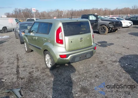 2012 Kia Soul + from USA, damaged, VIN KNDJT2A60C7411033